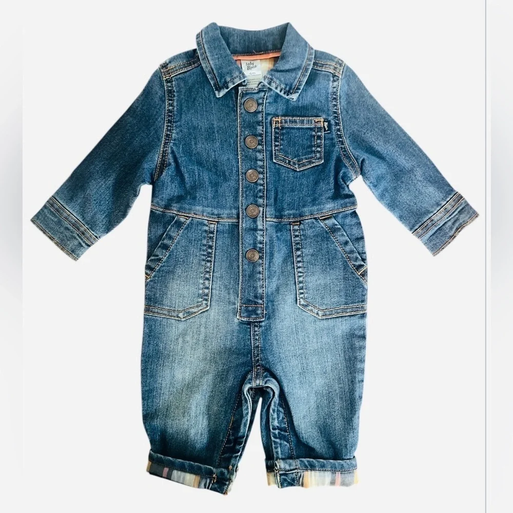 OSHKOSH BABY Classic Blue Denim Kids Bodysuit